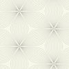 Seabrook Designs Lucy Gray & White Wallpaper - Image 1