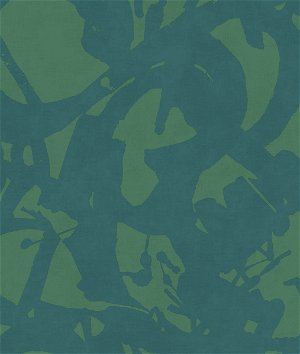 Seabrook Designs Laverne Teal & Sea Green Wallpaper
