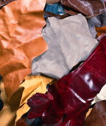 Leather Remnant Assortment - Sold by the Pound
