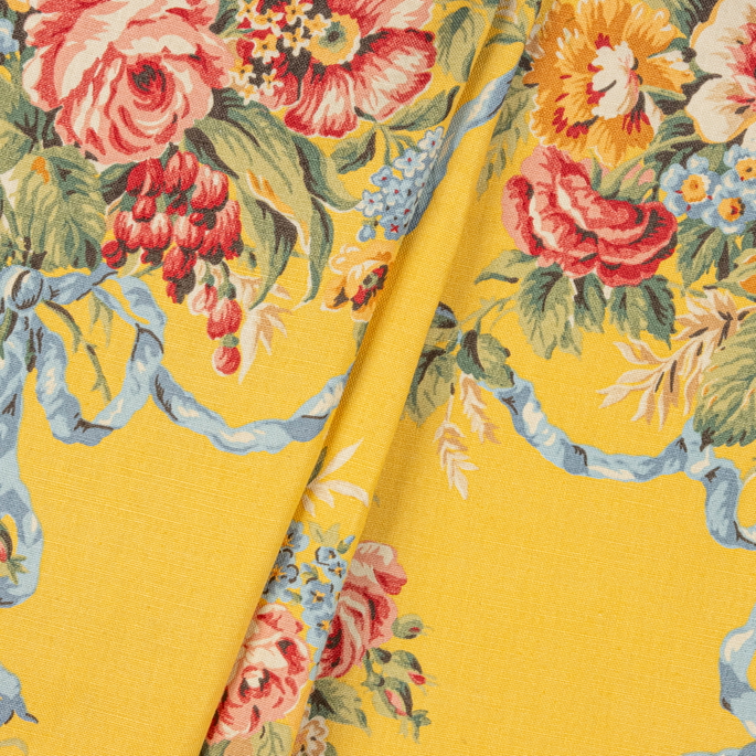 Ralph Lauren Evely Summer Garden Cotton Linen Fabric image 3 of 3