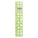 Omnigrid Non Slip Ruler 2-1/2 inch X 12-1/2 inch