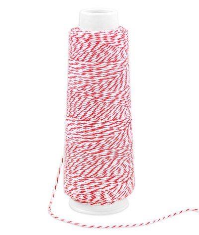 Red Bakers Twine - 100 Yards