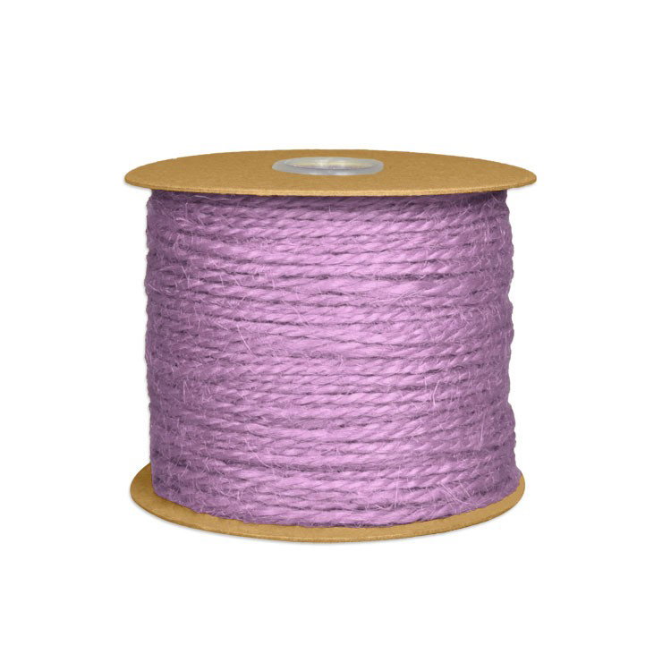 1.5mm Lavender Jute Twine - 100 Yards