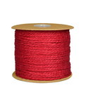 1.5mm Red Jute Twine - 100 Yards