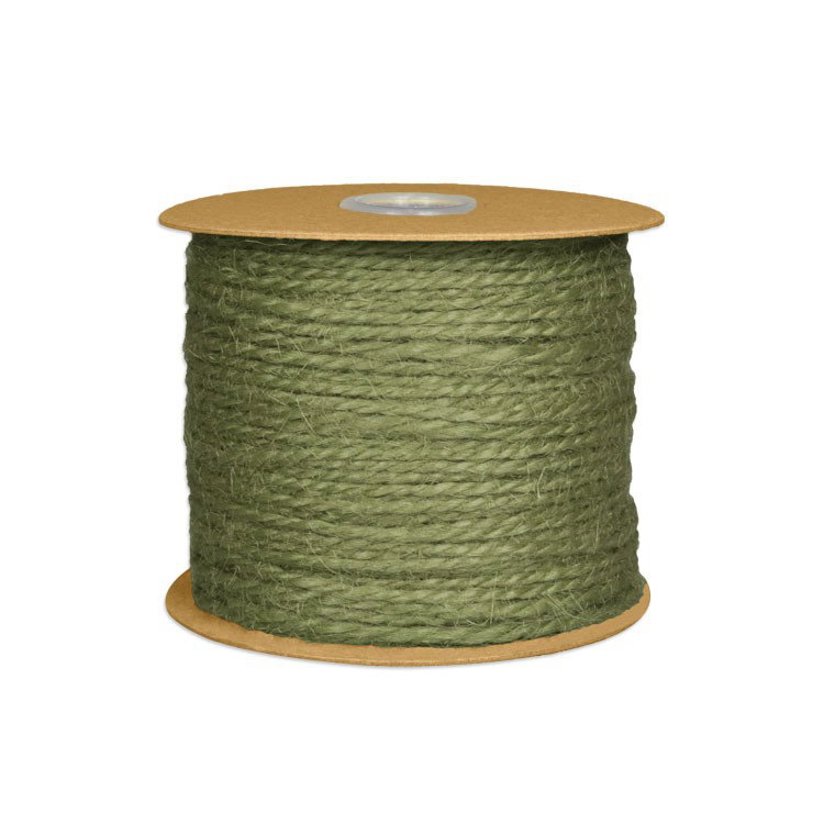1.5mm Moss Green Jute Twine - 100 Yards