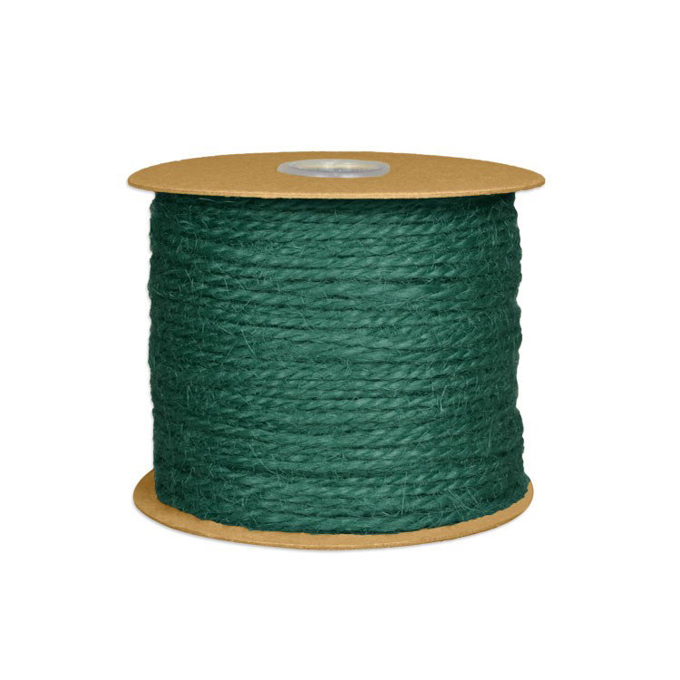 1.5mm Hunter Green Jute Twine - 100 Yards