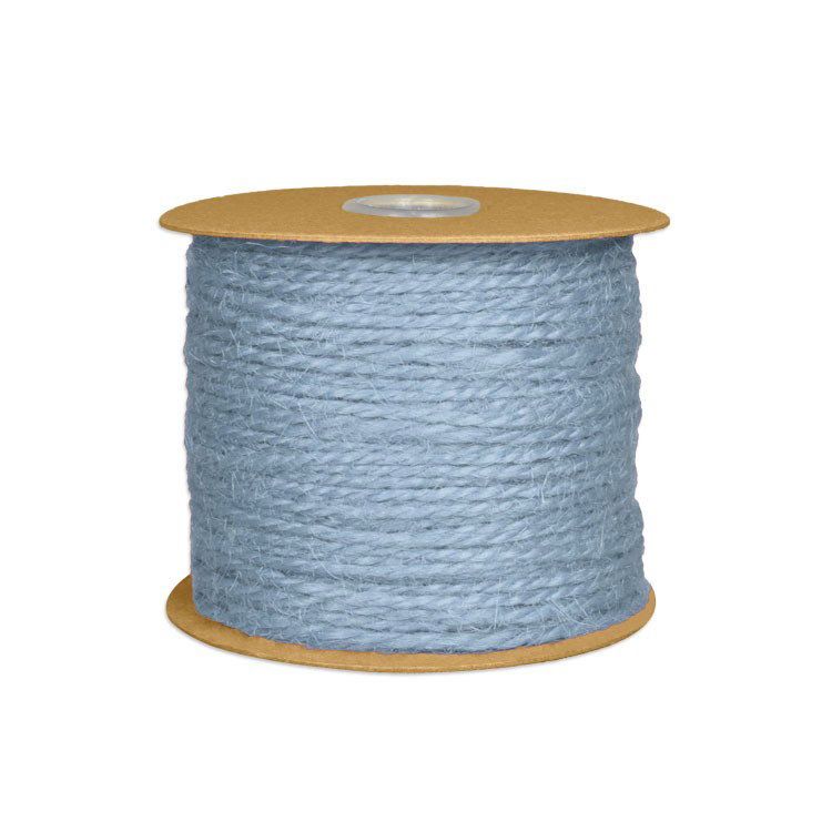 1.5mm Light Blue Jute Twine - 100 Yards