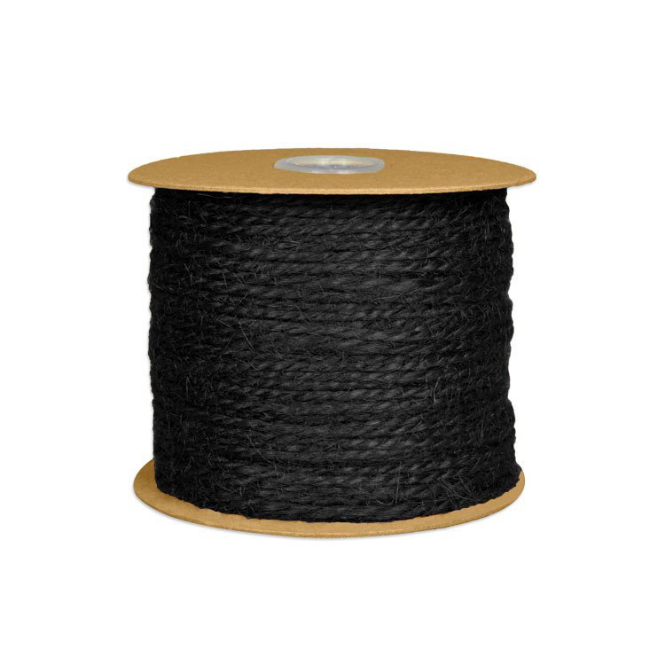 1.5mm Black Jute Twine - 100 Yards