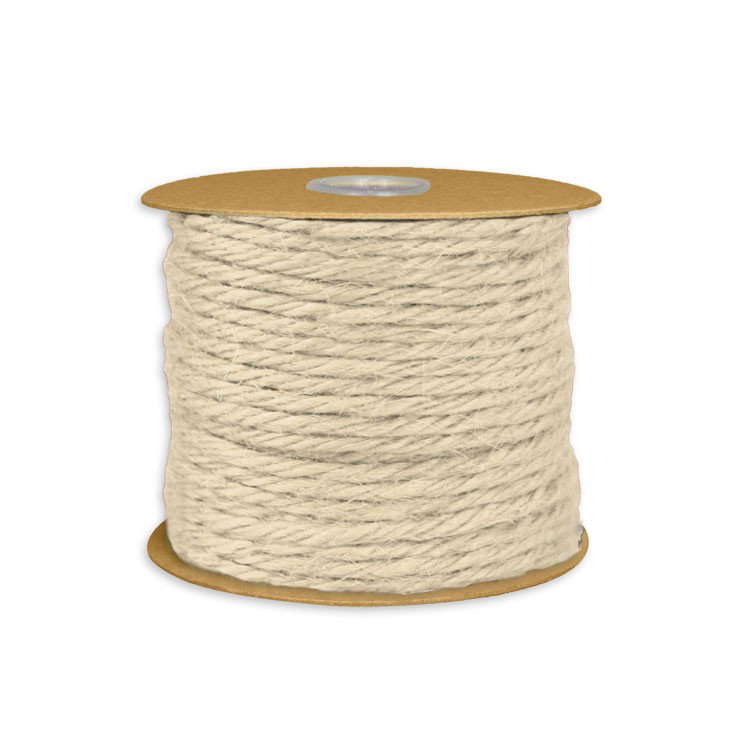 3.5mm Off White Jute Twine - 25 Yards