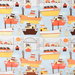 Waverly Vintage Port O'Call Sky Blue Fabric thumbnail image 1 of 4