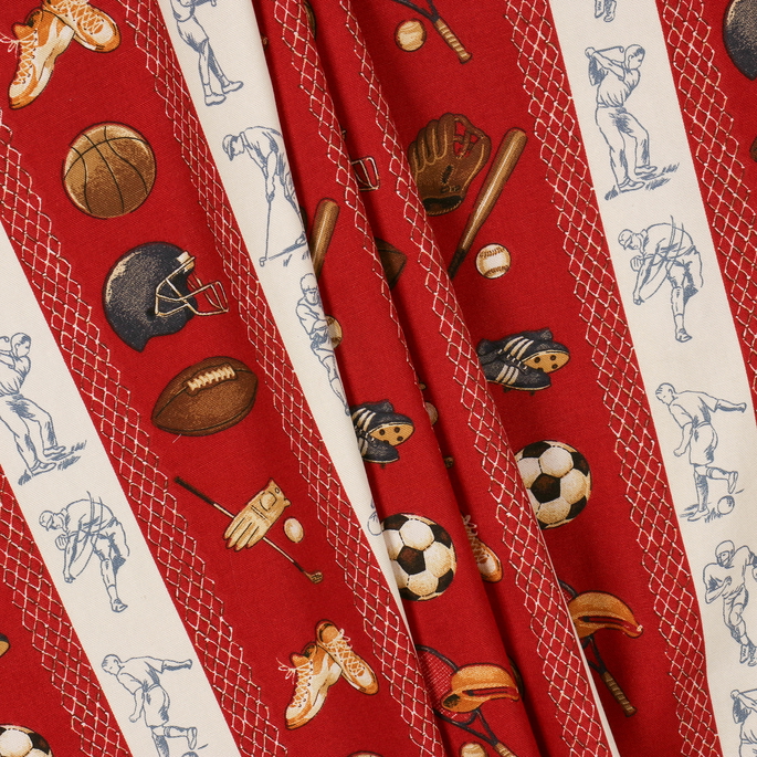 RK Classics Sportsman Burgundy Fabric image 3 of 3