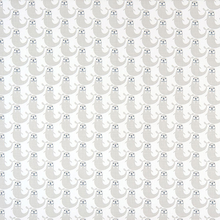 Premier Prints Russ French Grey Drake Fabric