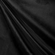 Banquet Velvet Black Fabric