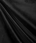 Banquet Velvet Black Fabric