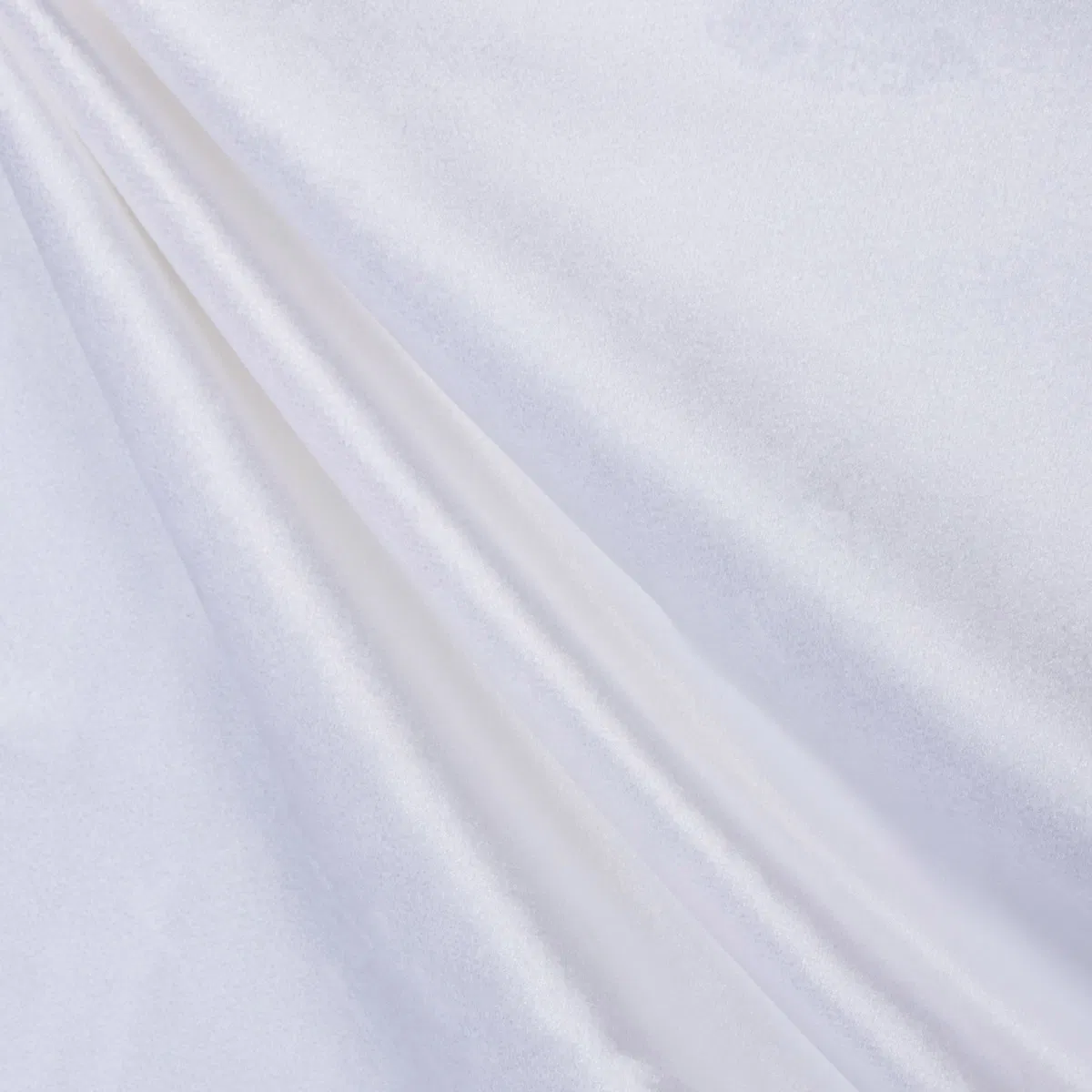 White Classic Royal Velvet Fabric | OnlineFabricStore