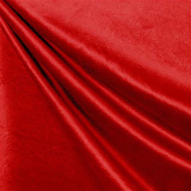 Red Classic Royal Velvet Fabric