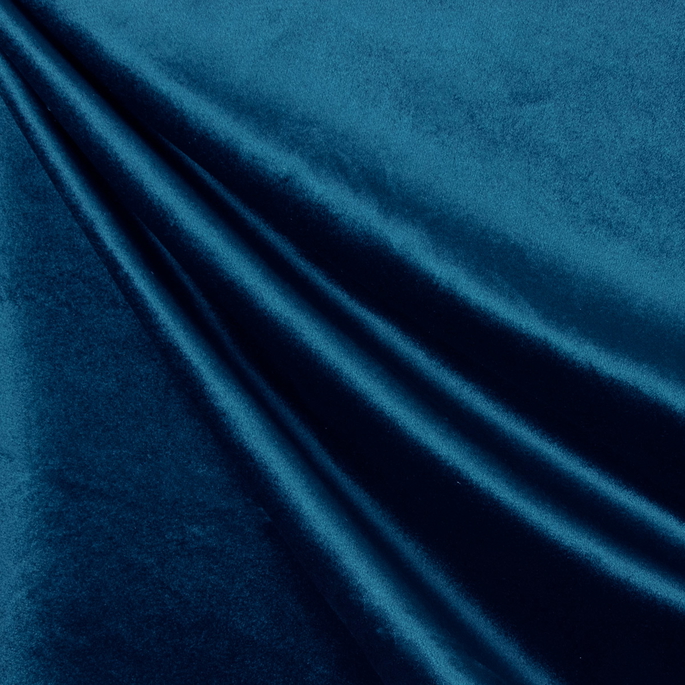 Banquet Velvet Navy Blue Fabric image 1 of 1