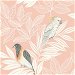 Seabrook Designs Paradise Island Birds Pink Sunset &amp; Ivory Wallpaper thumbnail image 1 of 2