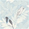 Seabrook Designs Paradise Island Birds Blue Oasis & Ivory Wallpaper - Image 1