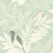 Seabrook Designs Paradise Island Birds Mint & Ivory Wallpaper