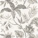 Seabrook Designs Rainforest Leaves Ivory &amp; Stone Wallpaper thumbnail image 1 of 2