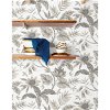 Seabrook Designs Rainforest Leaves Ivory & Stone Wallpaper - Image 2