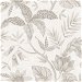 Seabrook Designs Rainforest Leaves Ivory &amp; Daydream Gray Wallpaper thumbnail image 1 of 2