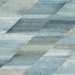 Seabrook Designs Rainbow Diagonals Steel Blue & Stone Wallpaper