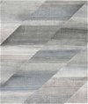 Seabrook Designs Rainbow Diagonals Cinder Gray & Slate Wallpaper