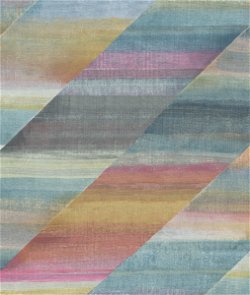 Seabrook Designs Rainbow Diagonals Aged Wine & Antique Gold Wallpaper