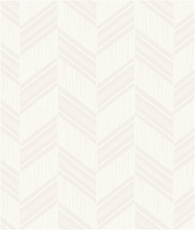 Seabrook Designs Boho Chevron Stripe Gray Mist & Ivory Wallpaper