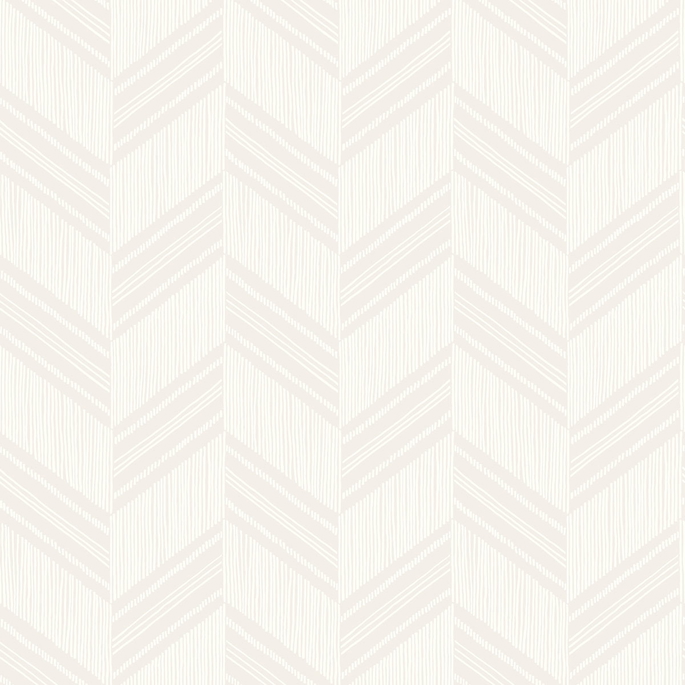 Seabrook Designs Boho Chevron Stripe Gray Mist &amp; Ivory Wallpaper image 1 of 2