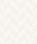 Seabrook Designs Boho Chevron Stripe Daydream Gray & Ivory Wallpaper