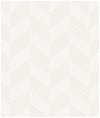 Seabrook Designs Boho Chevron Stripe Daydream Gray & Ivory Wallpaper