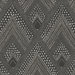 Seabrook Designs Panama Boho Diamonds Black Sands & Charcoal Wallpaper