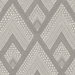 Seabrook Designs Panama Boho Diamonds Cove Gray Wallpaper