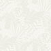 Seabrook Designs Botanica Striped Leaves Gray Mist & Ivory Wallpaper