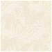 Seabrook Designs Botanica Striped Leaves Sand Dune &amp; Ivory Wallpaper thumbnail image 1 of 2