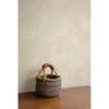 Seabrook Designs Botanica Striped Leaves Sand Dune & Ivory Wallpaper - Image 2