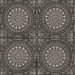 Seabrook Designs Mandala Boho Tile Brushed Ebony & Stone Wallpaper