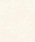 Seabrook Designs Paradise Leaves Sand Dune Wallpaper
