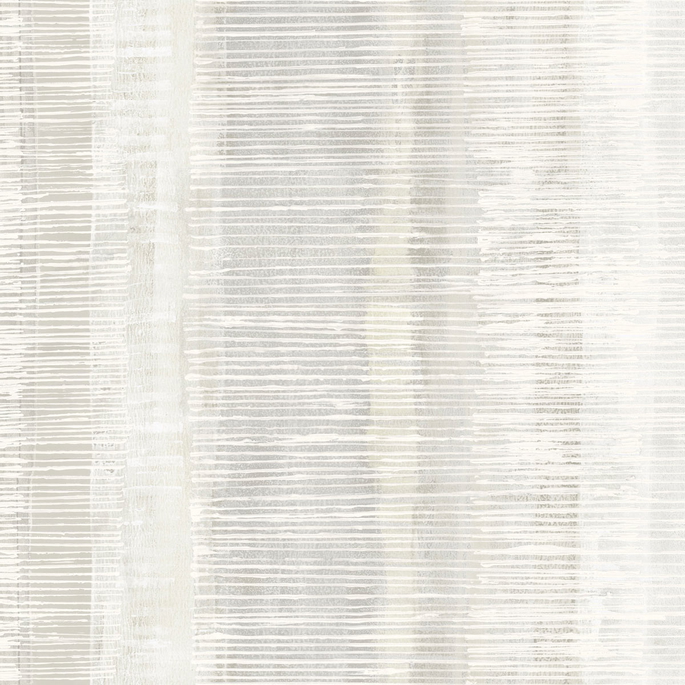Seabrook Designs Tikki Natural Ombre Gray Mist &amp; Ivory Wallpaper image 1 of 2