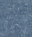 Seabrook Designs Sierra Marble Washed Denim Wallpaper