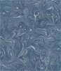 Seabrook Designs Sierra Marble Washed Denim Wallpaper