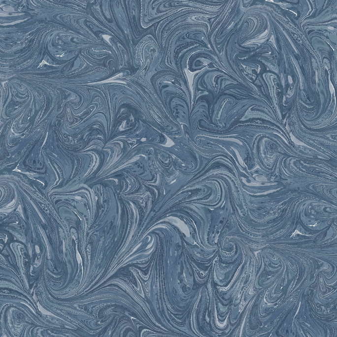 Seabrook Designs Sierra Marble Washed Denim Wallpaper image 1 of 2