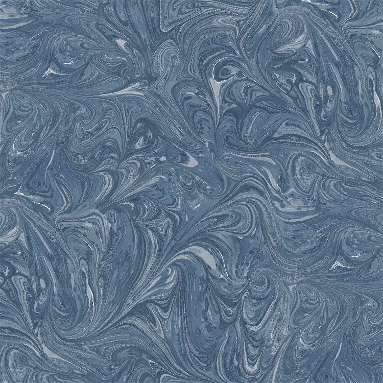 Seabrook Designs Sierra Marble Washed Denim Wallpaper