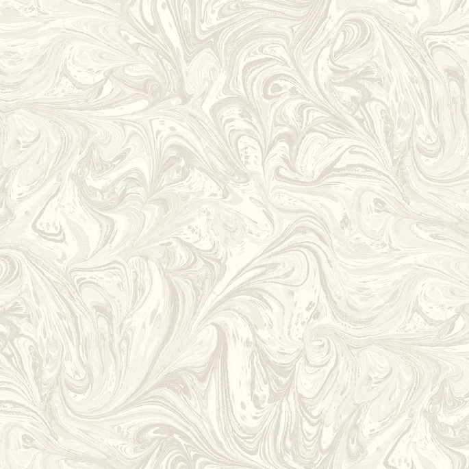 Seabrook Designs Sierra Marble Daydream Gray &amp; Pearl Wallpaper image 1 of 2
