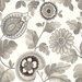 Seabrook Designs Calypso Paisley Leaf Stone & Latte Wallpaper
