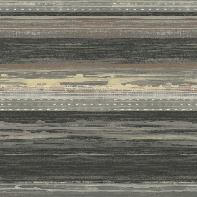 Seabrook Designs Horizon Brushed Stripe Brushed Ebony &amp; Blonde Wallpaper image 1 of 2