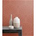 Seabrook Designs Scallop Medallion Redwood &amp; Ivory Wallpaper thumbnail image 2 of 2